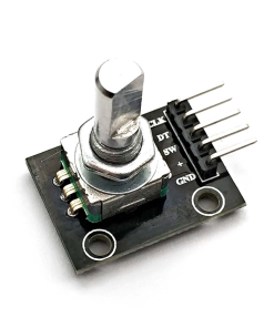 5x Sensor Rotatorio Codificador CON EJE PULSADOR KY-040 Rotary Encoder Rosca