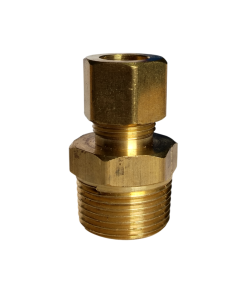 CONECTOR 3/4 MACHO NPT X 1/2 COMPRESION