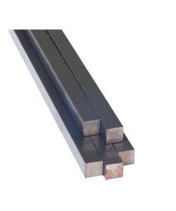 VARILLA HIERRO LISA CUADRADA RHINOCERONTE (12.7X12.7MM) PIEZA 1/2X1/2X6 MTS