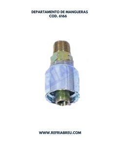 TERMINAL MANGUERA HIDRAULICA 3/8 M/NPT X 1/2 MANGUERA