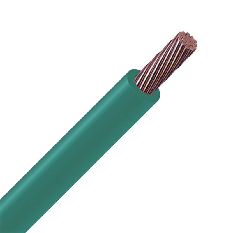 Cable Elect. Cca Rhinoceronte Thhn #8 Verde Rollo 100 Mts.