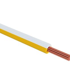 CABLE ELECT. SANTUL/KEER THW #4077/KR340771 #10 BLANCO 100 MTS.