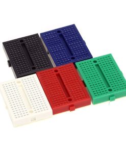 MINI BREADBOARD 170 PUNTOS 5 COLORES DISPONIBLE
