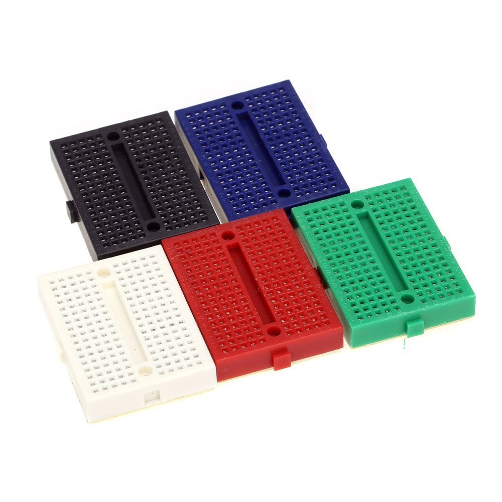 MINI BREADBOARD 170 PUNTOS 5 COLORES DISPONIBLE - Imagen 2
