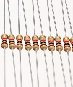 50 Resistencias 1 Kohm 5% 1/4w 0,25w