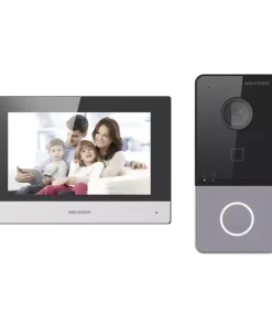 Kit de Videoportero IP WIFI con llamada a App de Smartphone (HikConnect) / Frente de calle IP65 / Soporta PoE Estándar