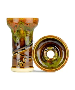 CAZOLETA ALPACA MINI ROOK BROWN GREEN