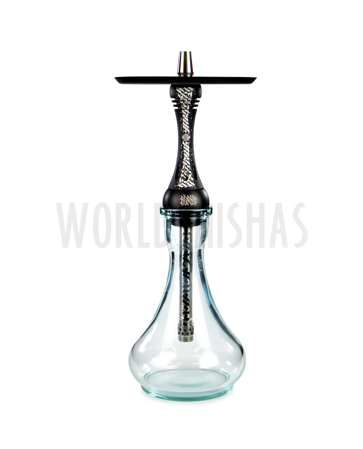 CACHIMBA ALPHA HOOKAH X ARTIST COLLECTION BLACK MATT - Imagen 2