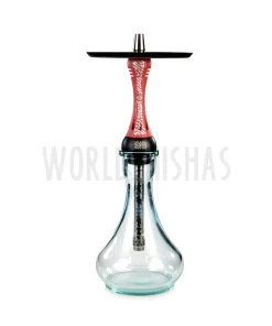 CACHIMBA ALPHA HOOKAH X ARTIST COLLECTION RED MATT